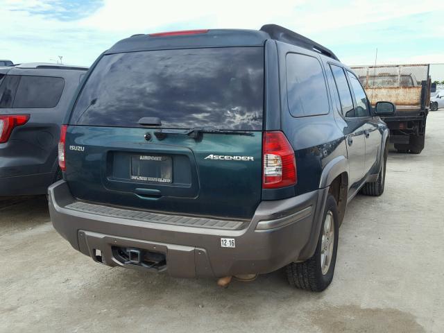 4NUES16S666700422 - 2006 ISUZU ASCENDER S 绿色 照片 4