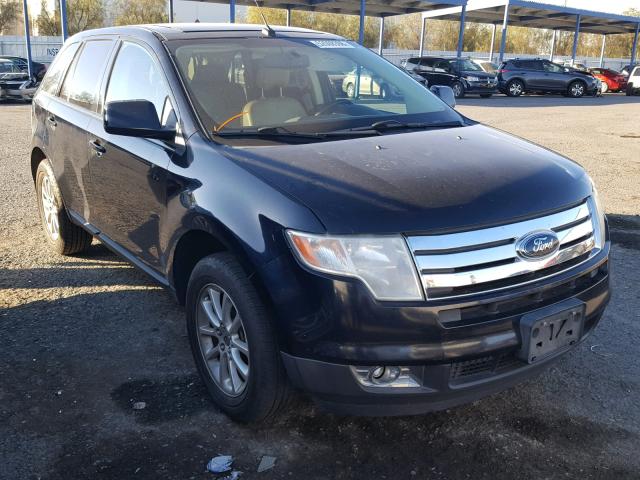 2FMDK38C79BA86328 - 2009 FORD EDGE SEL BLUE photo 1