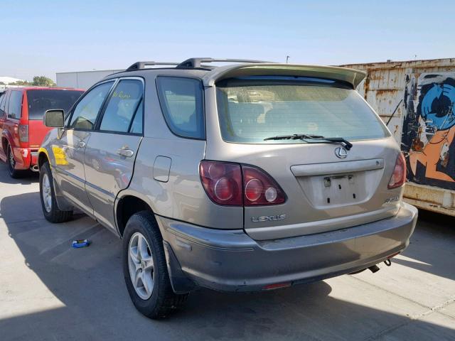 JT6HF10U6Y0116574 - 2000 LEXUS RX 300 TAN photo 3