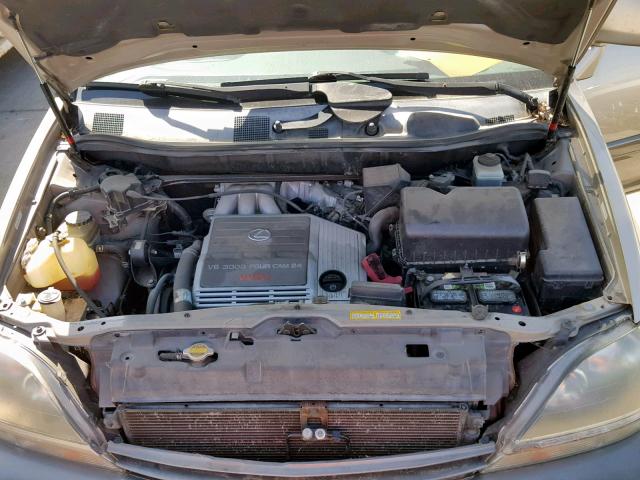 JT6HF10U6Y0116574 - 2000 LEXUS RX 300 TAN photo 7