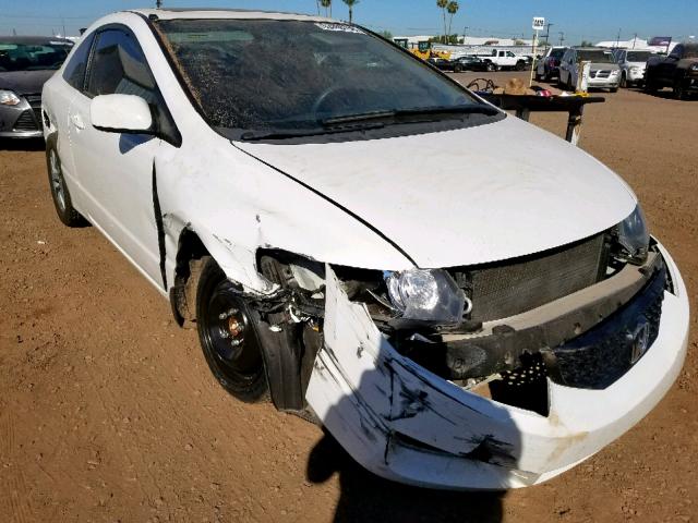 2HGFG1B84AH503866 - 2010 HONDA CIVIC EX WHITE photo 1