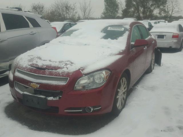 1G1ZE5E72AF162943 - 2010 CHEVROLET MALIBU LTZ 红色 照片 2