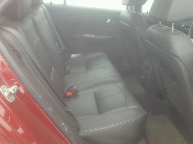 1G1ZE5E72AF162943 - 2010 CHEVROLET MALIBU LTZ 红色 照片 6