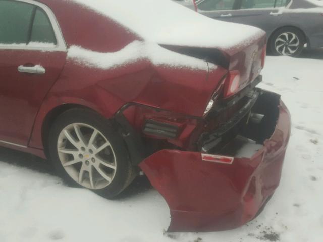 1G1ZE5E72AF162943 - 2010 CHEVROLET MALIBU LTZ 红色 照片 9