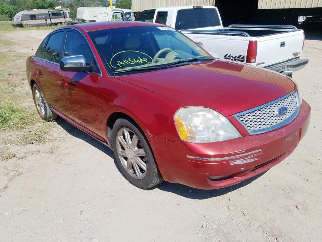 1FAHP25177G159178 - 2007 FORD FIVE HUNDR RED photo 1