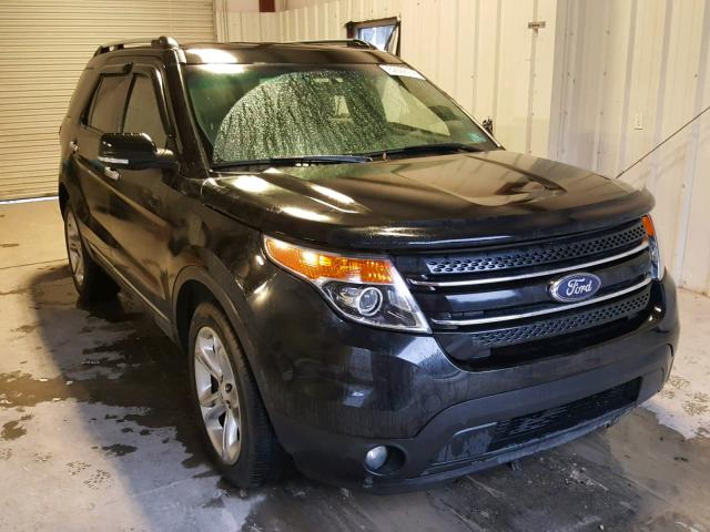 1FM5K8F83FGA05104 - 2015 FORD EXPLORER L BLACK photo 1