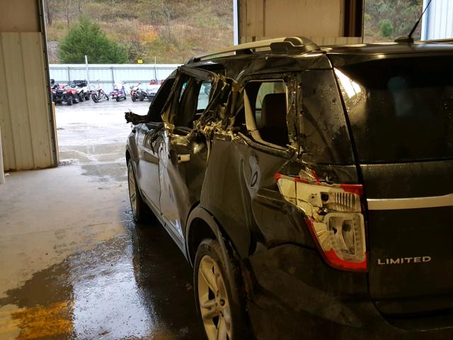 1FM5K8F83FGA05104 - 2015 FORD EXPLORER L BLACK photo 10