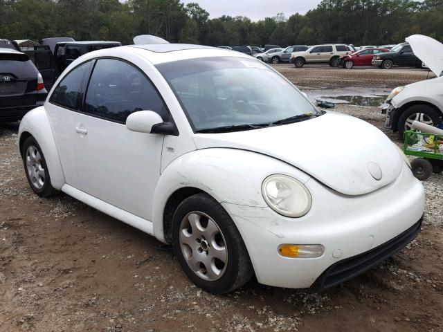 3VWCB21C22M401042 - 2002 VOLKSWAGEN NEW BEETLE WHITE photo 1