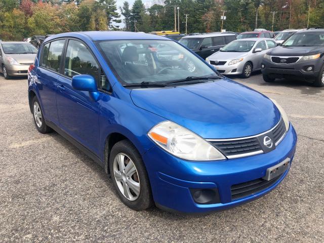 3N1BC13E77L372884 - 2007 NISSAN VERSA S BLUE photo 1