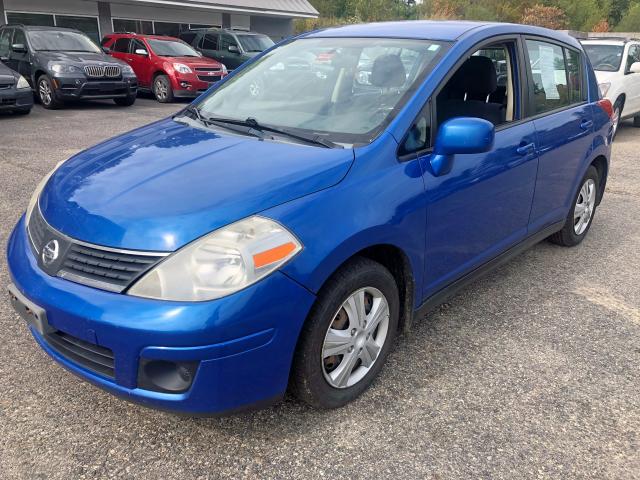 3N1BC13E77L372884 - 2007 NISSAN VERSA S BLUE photo 2