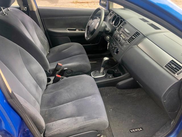 3N1BC13E77L372884 - 2007 NISSAN VERSA S BLUE photo 5