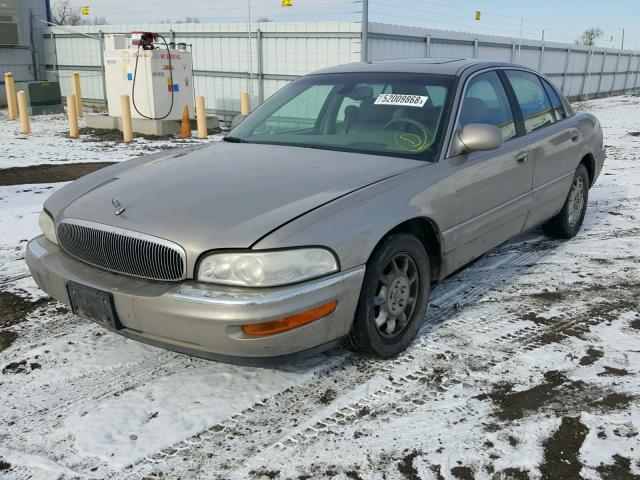 1G4CW54K614166940 - 2001 BUICK PARK AVENU TAN photo 2