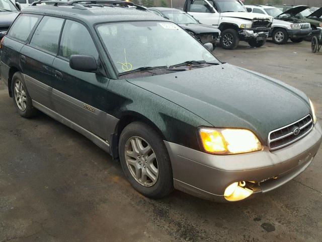 4S3BH675017667035 - 2001 SUBARU LEGACY OUT GREEN photo 1