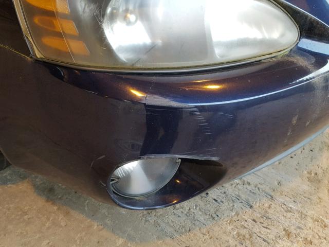 2G2WP552481144829 - 2008 PONTIAC GRAND PRIX Көк фото 9