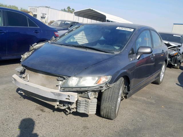 19XFA16619E049074 - 2009 HONDA CIVIC LX-S Grafit foto 2
