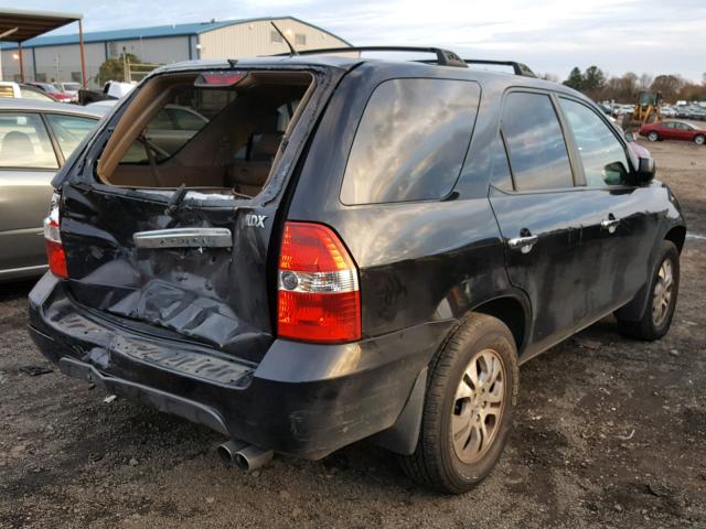 2HNYD18613H518618 - 2003 ACURA MDX TOURIN BLACK photo 4