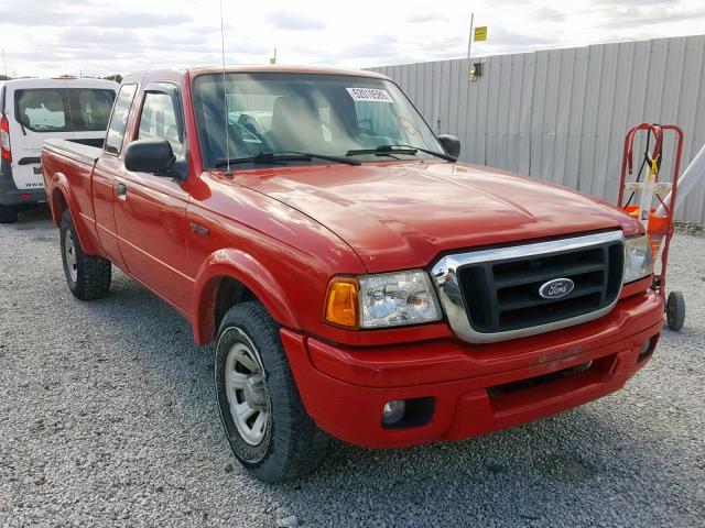 1FTYR14U34PA65580 - 2004 FORD RANGER SUP RED photo 1