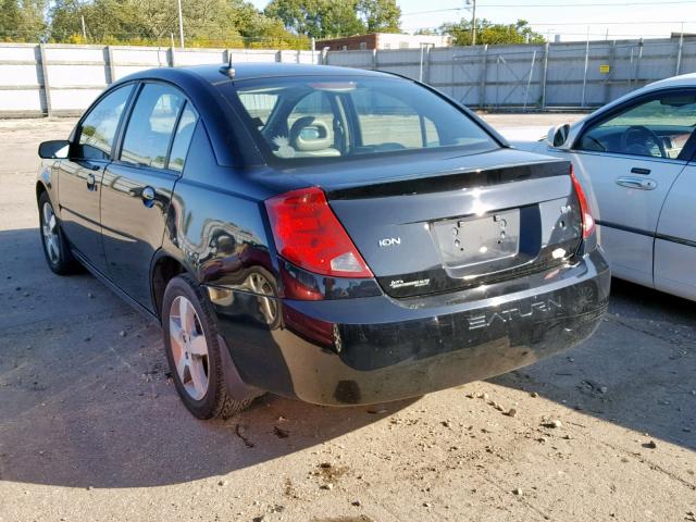 1G8AL55B66Z161079 - 2006 SATURN ION LEVEL BLACK photo 3