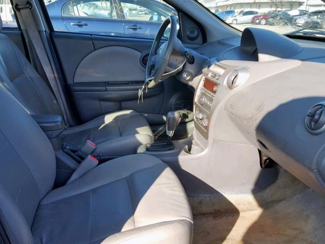 1G8AL55B66Z161079 - 2006 SATURN ION LEVEL BLACK photo 5