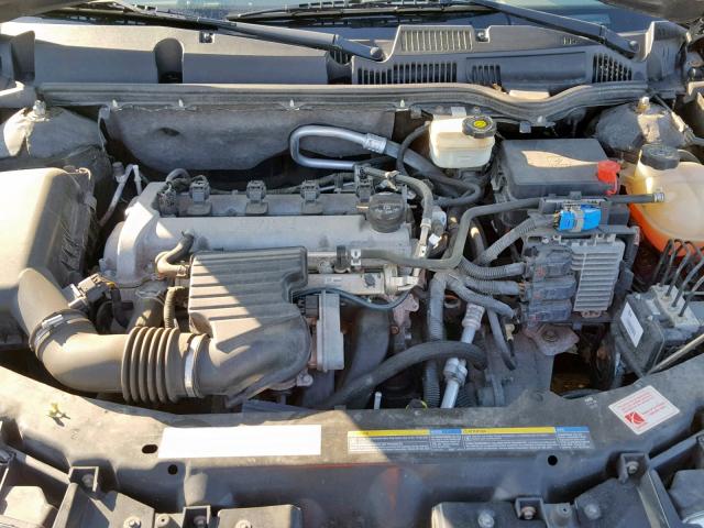 1G8AL55B66Z161079 - 2006 SATURN ION LEVEL BLACK photo 7