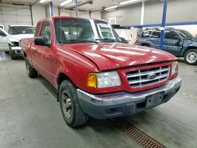 1FTYR14U31PA79460 - 2001 FORD RANGER SUP RED photo 1