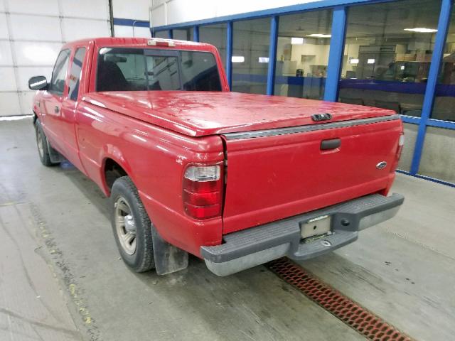 1FTYR14U31PA79460 - 2001 FORD RANGER SUP RED photo 3