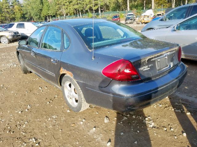 1FAFP55U03G145734 - 2003 FORD TAURUS SES GRAY photo 3