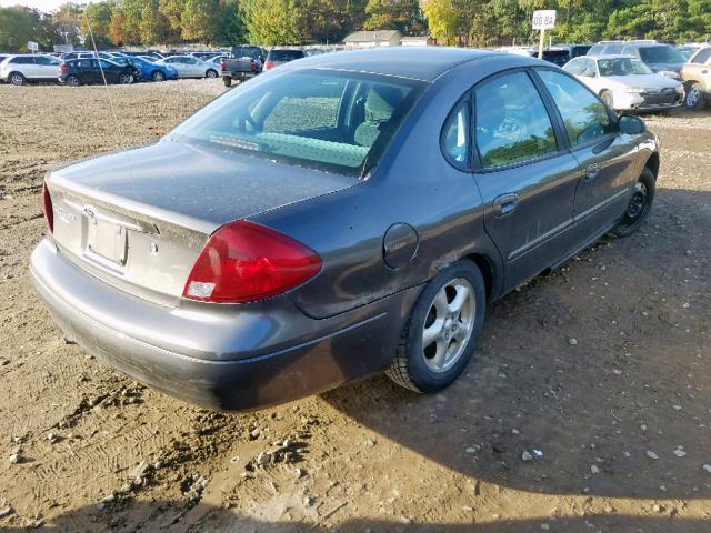 1FAFP55U03G145734 - 2003 FORD TAURUS SES GRAY photo 4