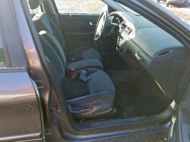 1FAFP55U03G145734 - 2003 FORD TAURUS SES GRAY photo 5