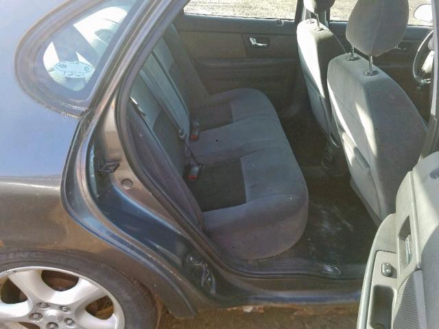 1FAFP55U03G145734 - 2003 FORD TAURUS SES GRAY photo 6