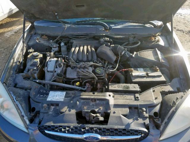 1FAFP55U03G145734 - 2003 FORD TAURUS SES GRAY photo 7