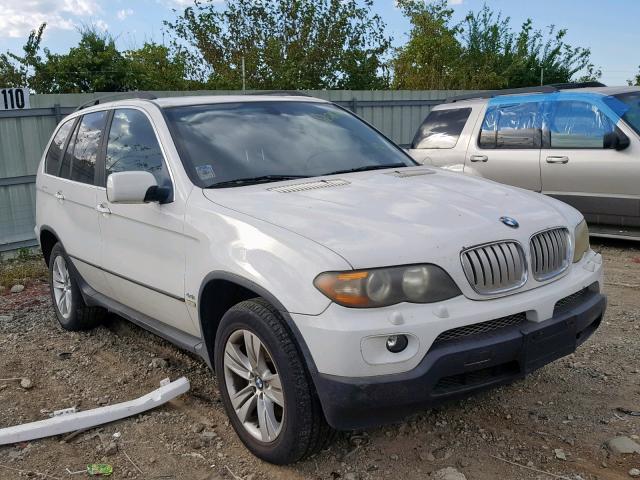 5UXFB53544LV00206 - 2004 BMW X5 4.4I WHITE photo 1