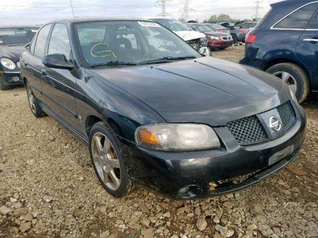 3N1AB51D16L480707 - 2006 NISSAN SENTRA SE- BLACK photo 1