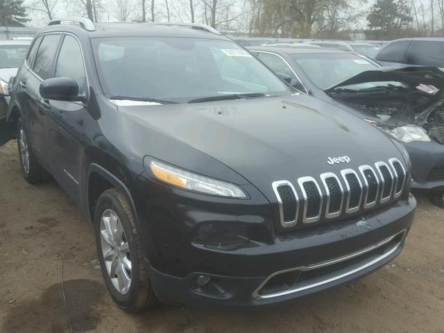 1C4PJMDS3HW557380 - 2017 JEEP CHEROKEE L BLACK photo 1