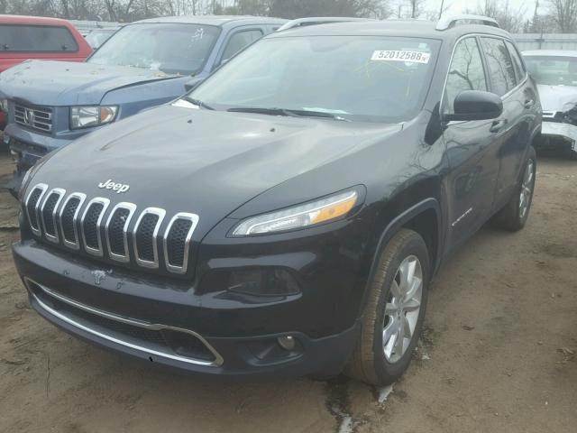 1C4PJMDS3HW557380 - 2017 JEEP CHEROKEE L BLACK photo 2