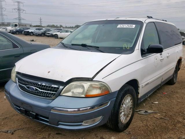 2FMZA57461BB83622 - 2001 FORD WINDSTAR S WHITE photo 2