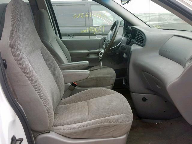 2FMZA57461BB83622 - 2001 FORD WINDSTAR S WHITE photo 5