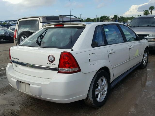 1G1ZT62865F116692 - 2005 CHEVROLET MALIBU MAX თეთრი ფოტო 4