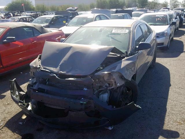 1G1ZG57B88F188548 - 2008 CHEVROLET MALIBU LS BROWN photo 2