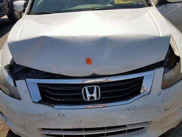 1HGCP36889A046160 - 2009 HONDA ACCORD EXL WHITE photo 7