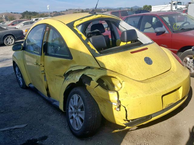 3VWRG31C19M517649 - 2009 VOLKSWAGEN NEW BEETLE 黄色 照片 3