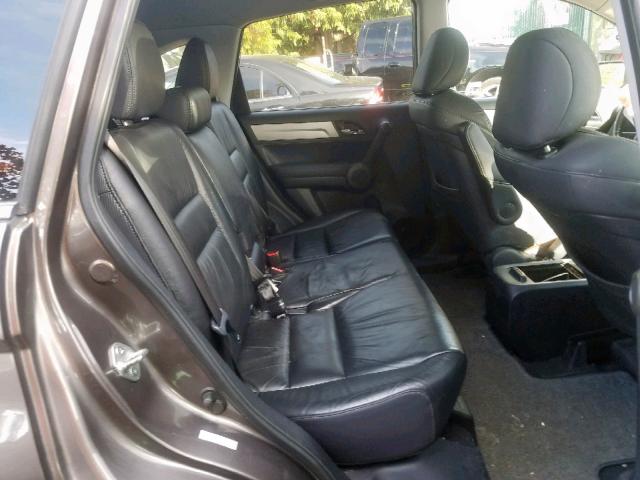 5J6RE4H78BL073405 - 2011 HONDA CR-V EXL SILVER photo 6