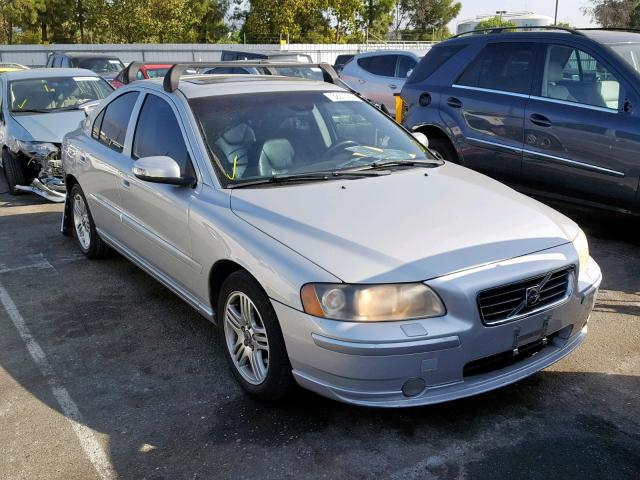 YV1RS592382673068 - 2008 VOLVO S60 2.5T SILVER photo 1