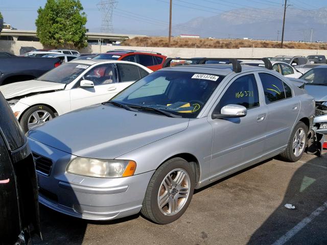 YV1RS592382673068 - 2008 VOLVO S60 2.5T SILVER photo 2