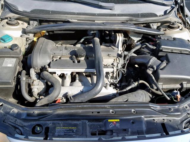 YV1RS592382673068 - 2008 VOLVO S60 2.5T SILVER photo 7