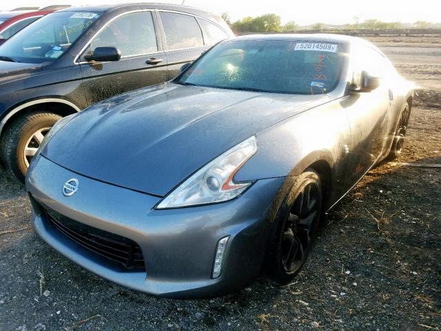 JN1AZ4EH7DM384103 - 2013 NISSAN 370Z BASE GRAY photo 2