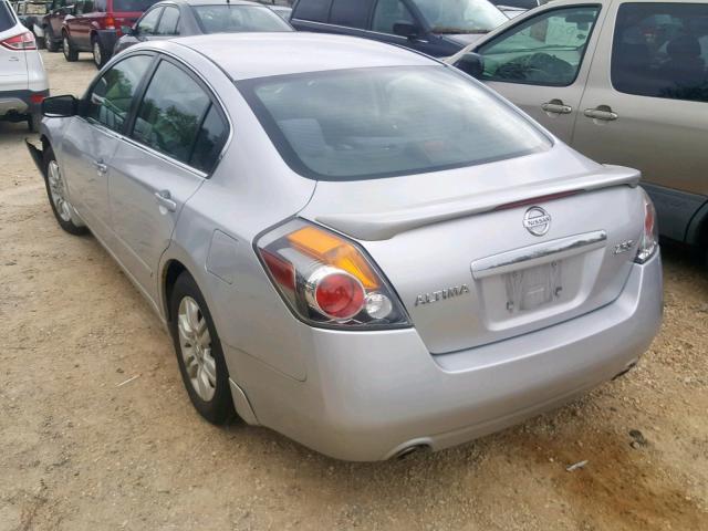 1N4AL2AP7CC227374 - 2012 NISSAN ALTIMA BAS SILVER photo 3