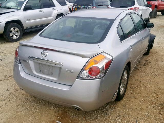 1N4AL2AP7CC227374 - 2012 NISSAN ALTIMA BAS SILVER photo 4