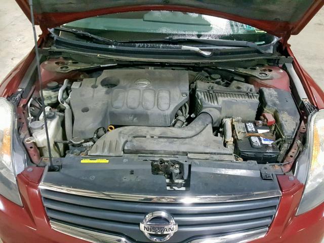 1N4AL21E17N419916 - 2007 NISSAN ALTIMA 2.5 RED photo 7