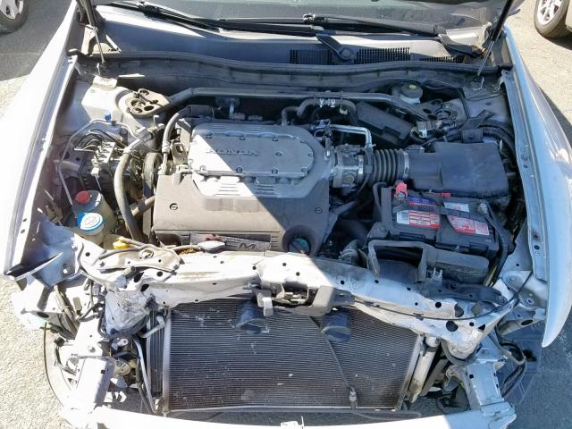 1HGCP368X8A035790 - 2008 HONDA ACCORD EXL SILVER photo 7